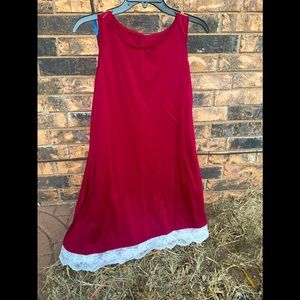 A line dress with pockets